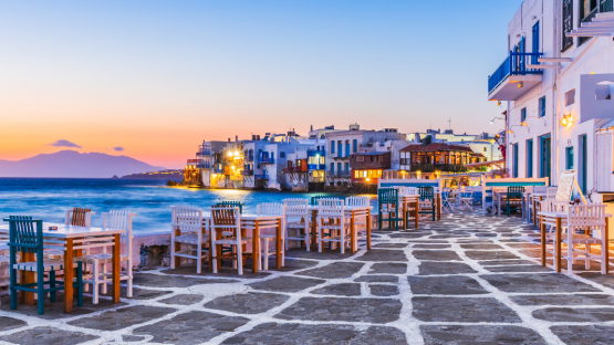Passeio exclusivo em Mykonos  com guia em Portugu&ecirc;s 